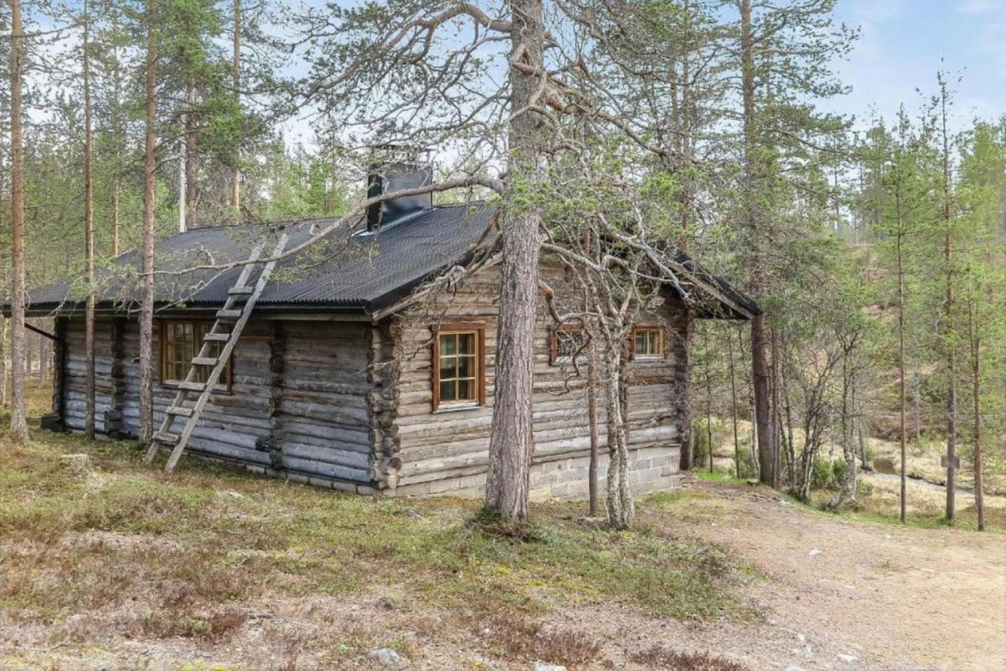 Kuukkeli Log Houses Aurora Cabin - Jaspis Saariselka Exterior photo