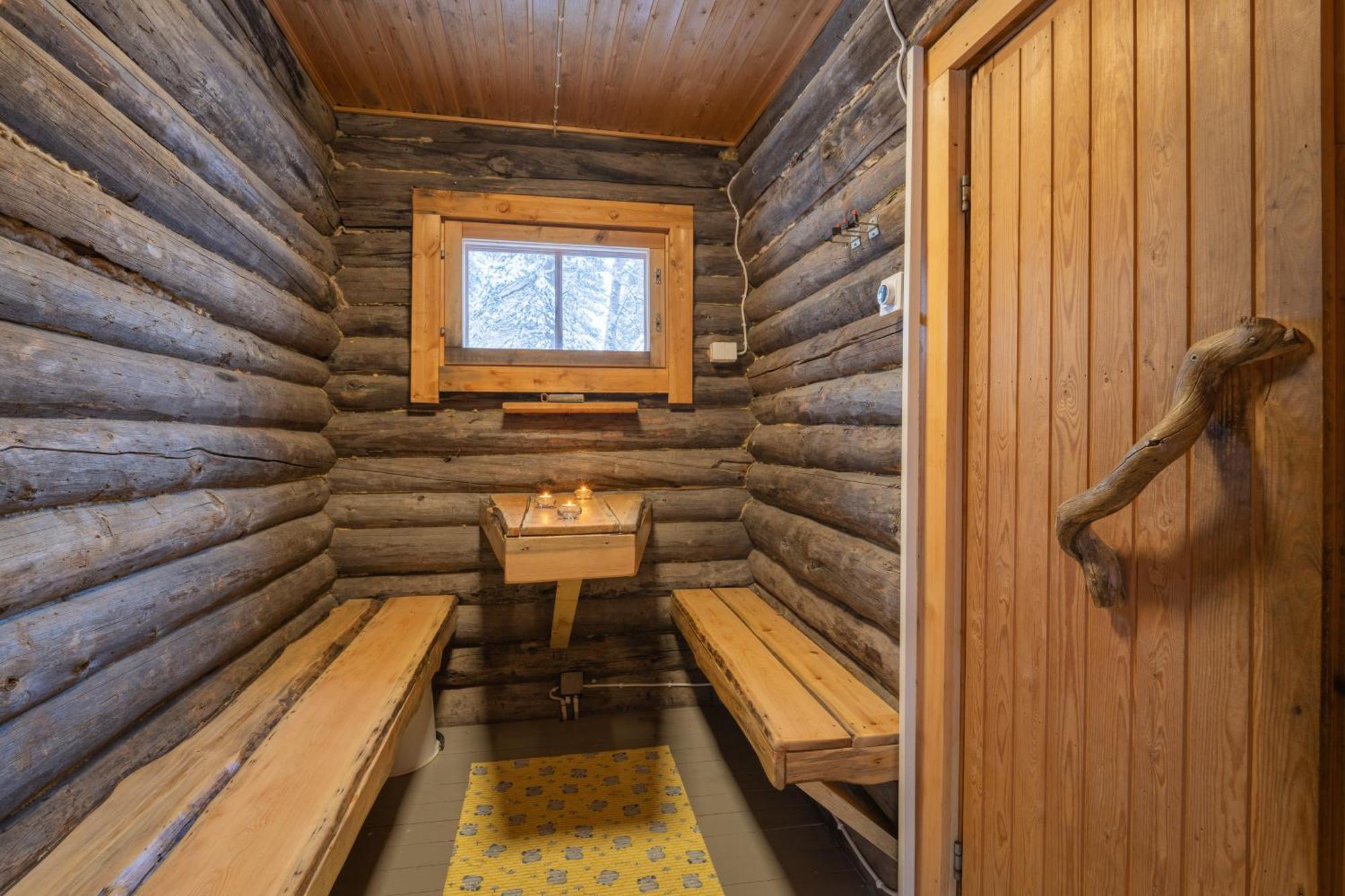Kuukkeli Log Houses Aurora Cabin - Jaspis Saariselka Exterior photo